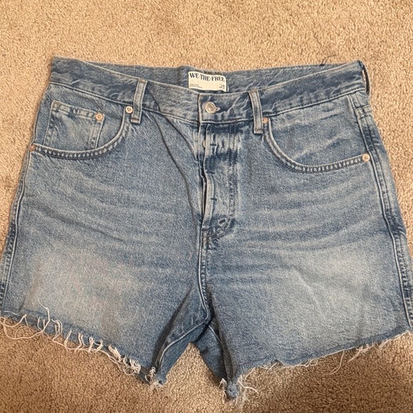 We The Free Pants - Free people high rise Frayed Shorts
